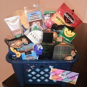 Men's Grooming Pamper Custom Basket Christmas Birthday Father's Day Anniversary